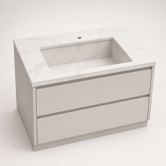 "The Seamless Kitchen" - Single-Bowl Seamless Sink