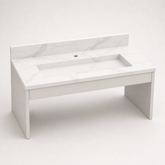 "The Accessible Luxe" - ADA / Shallow Integrated Lavatory