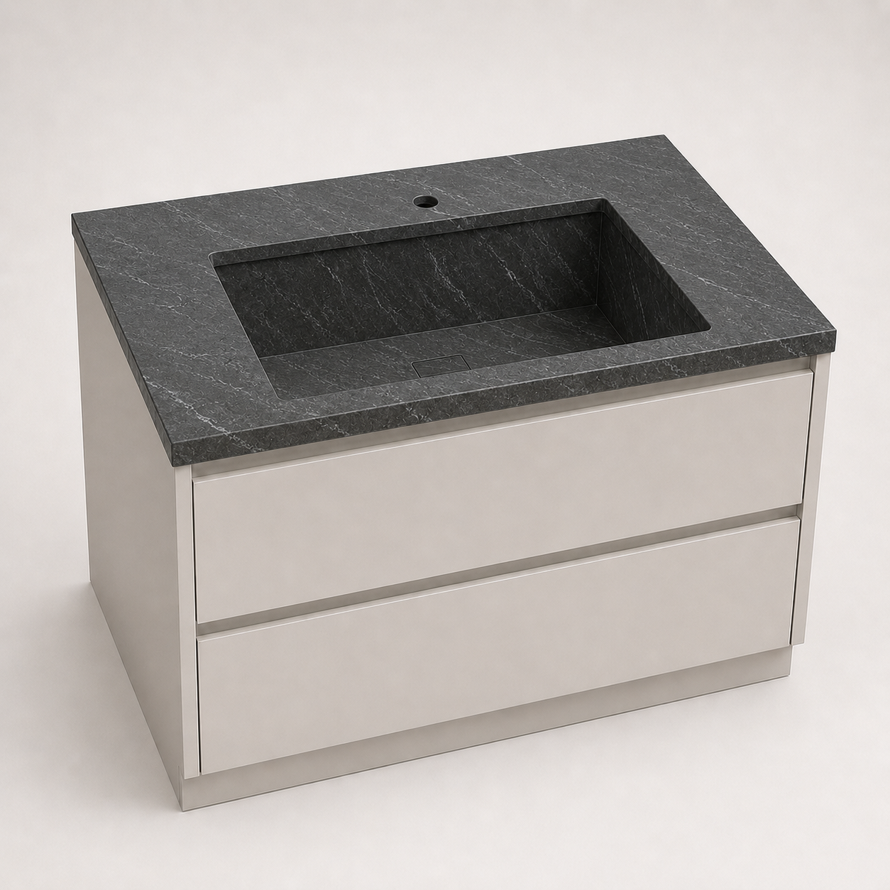 "The Seamless Kitchen" - Single-Bowl Seamless Sink