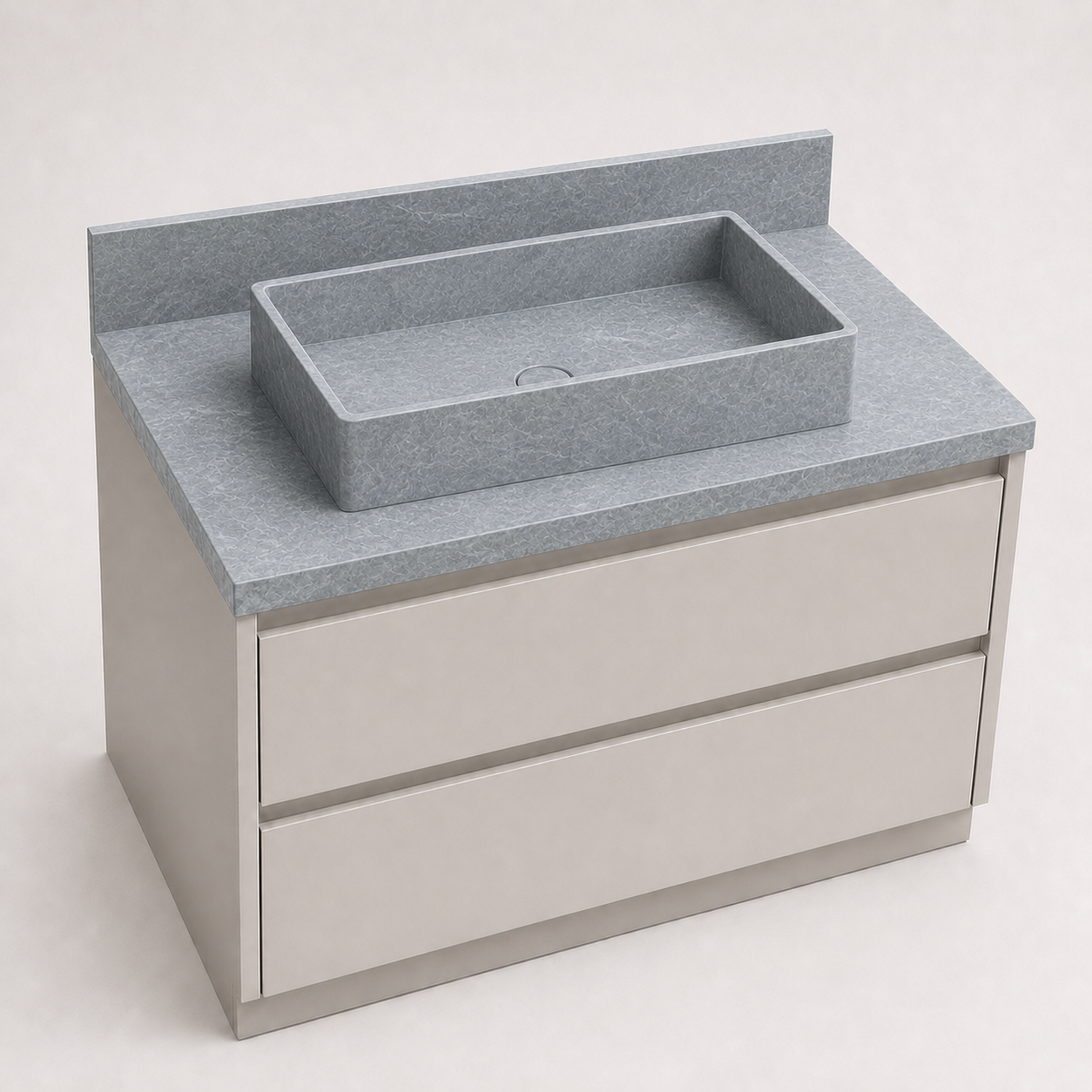 "The Sculpted Vessel" - Integrated Raised Vessel Bowl