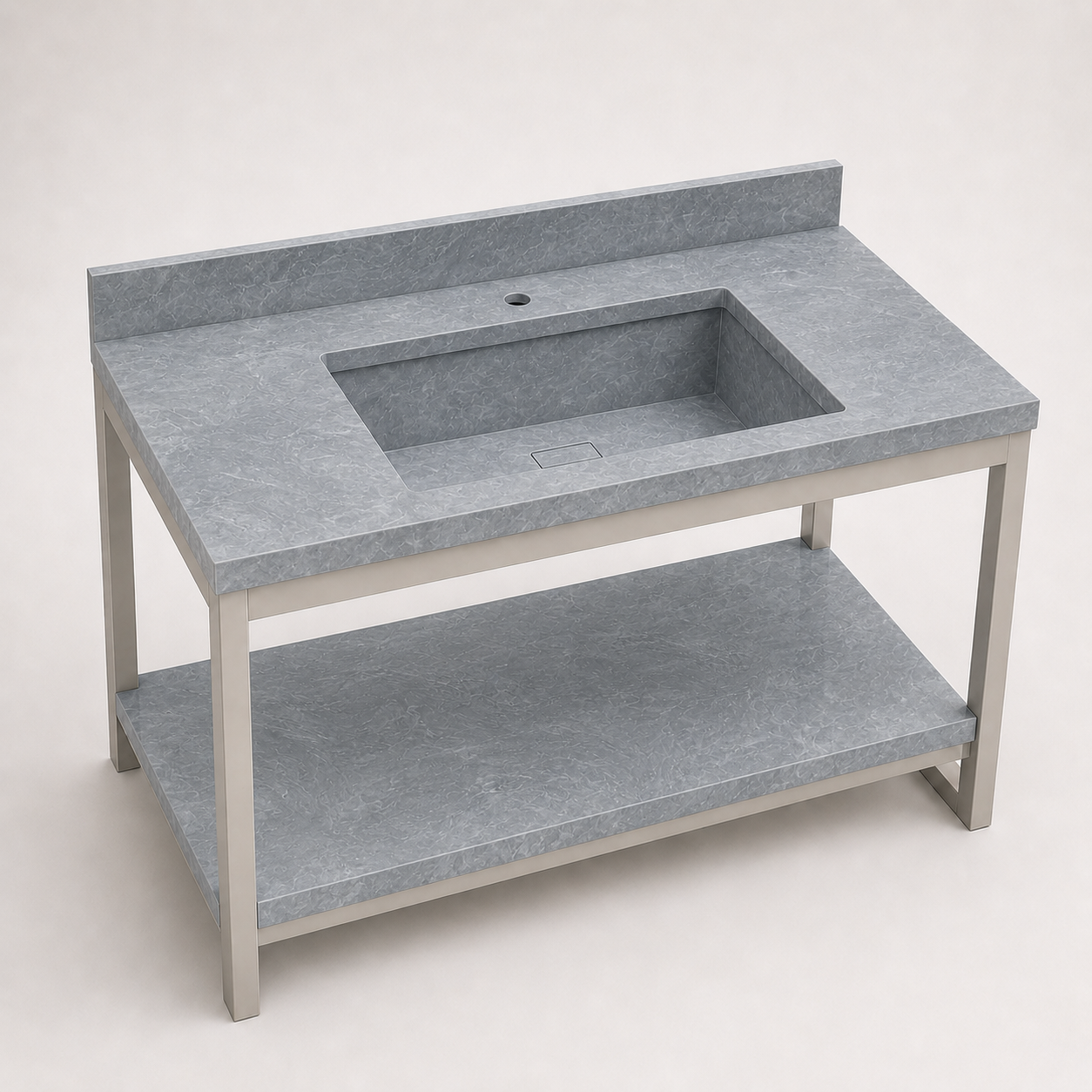 "The Boutique Console" - Integrated Console / Shelf Sink
