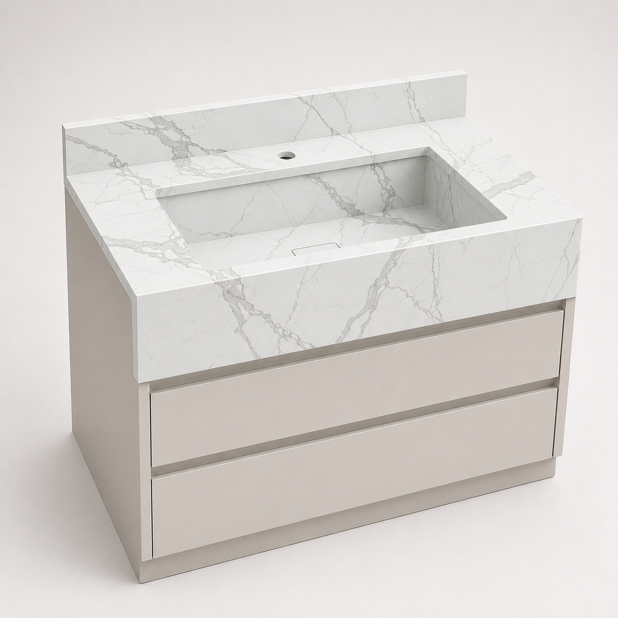 "The Statement Apron" - Apron-Front Integrated Sink