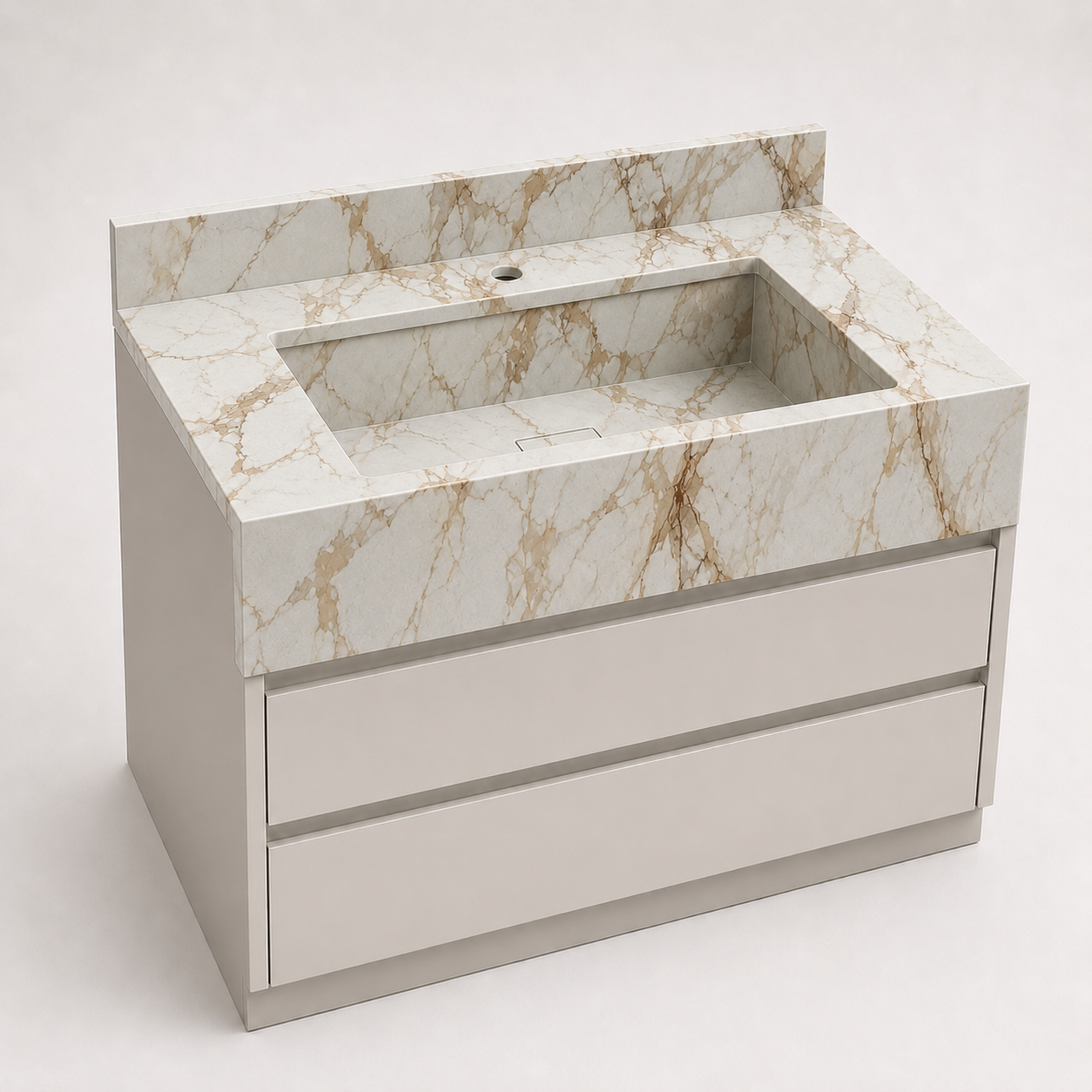 "The Statement Apron" - Apron-Front Integrated Sink