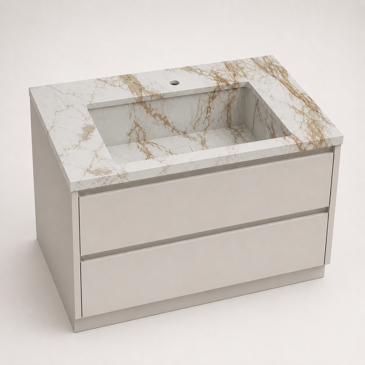 "The Seamless Kitchen" - Single-Bowl Seamless Sink