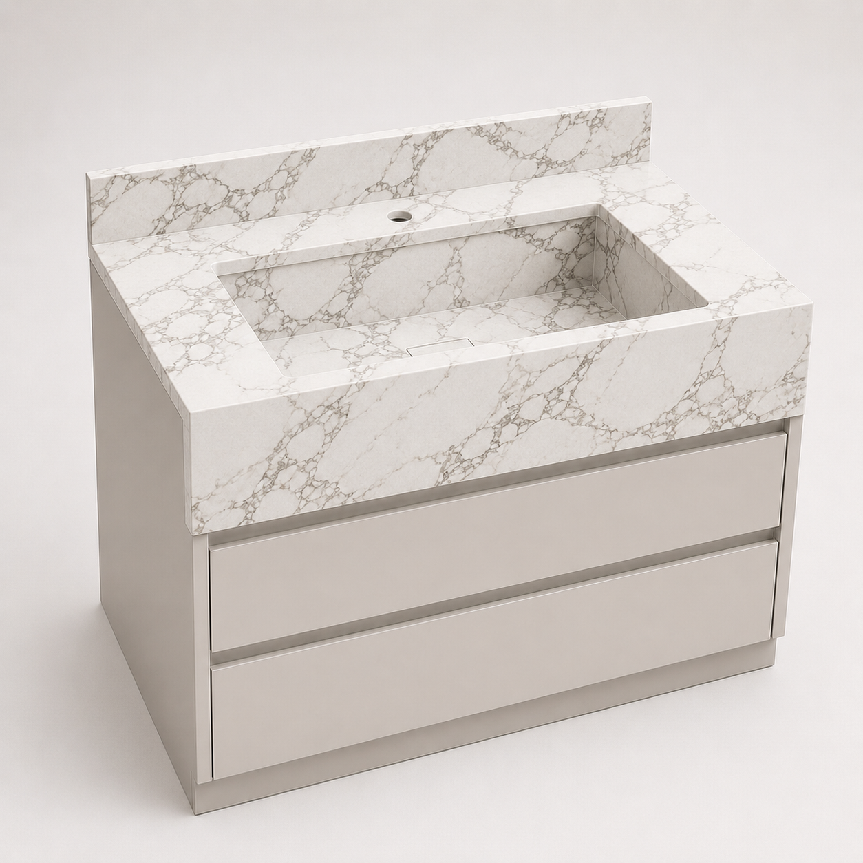 "The Statement Apron" - Apron-Front Integrated Sink