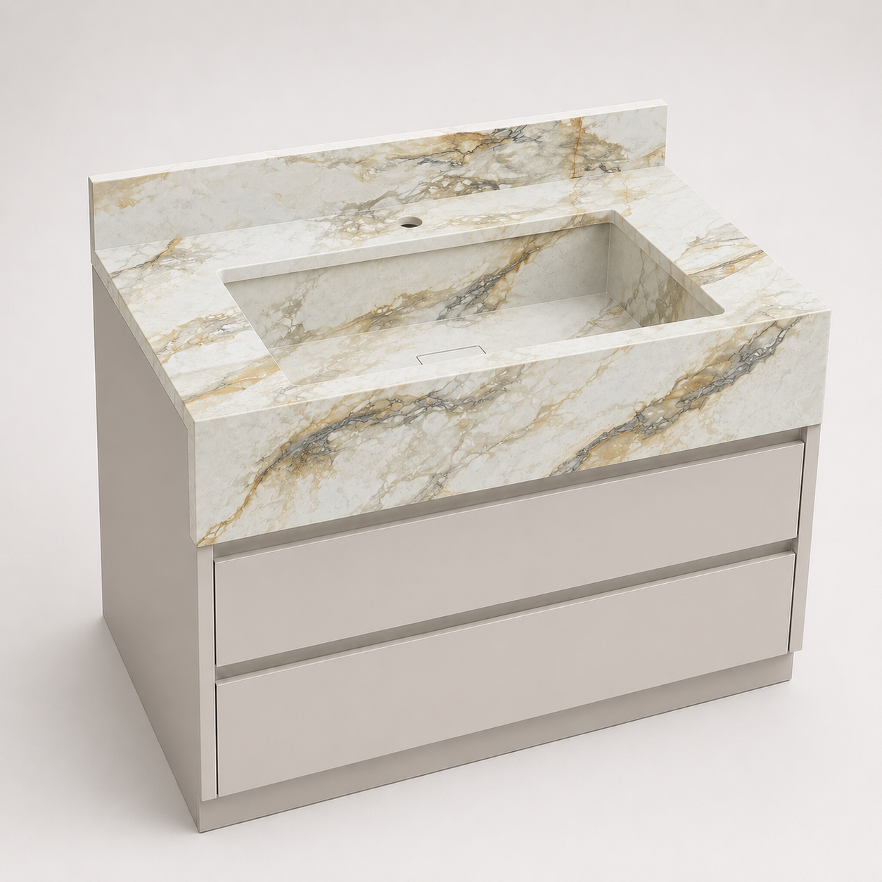 "The Statement Apron" - Apron-Front Integrated Sink