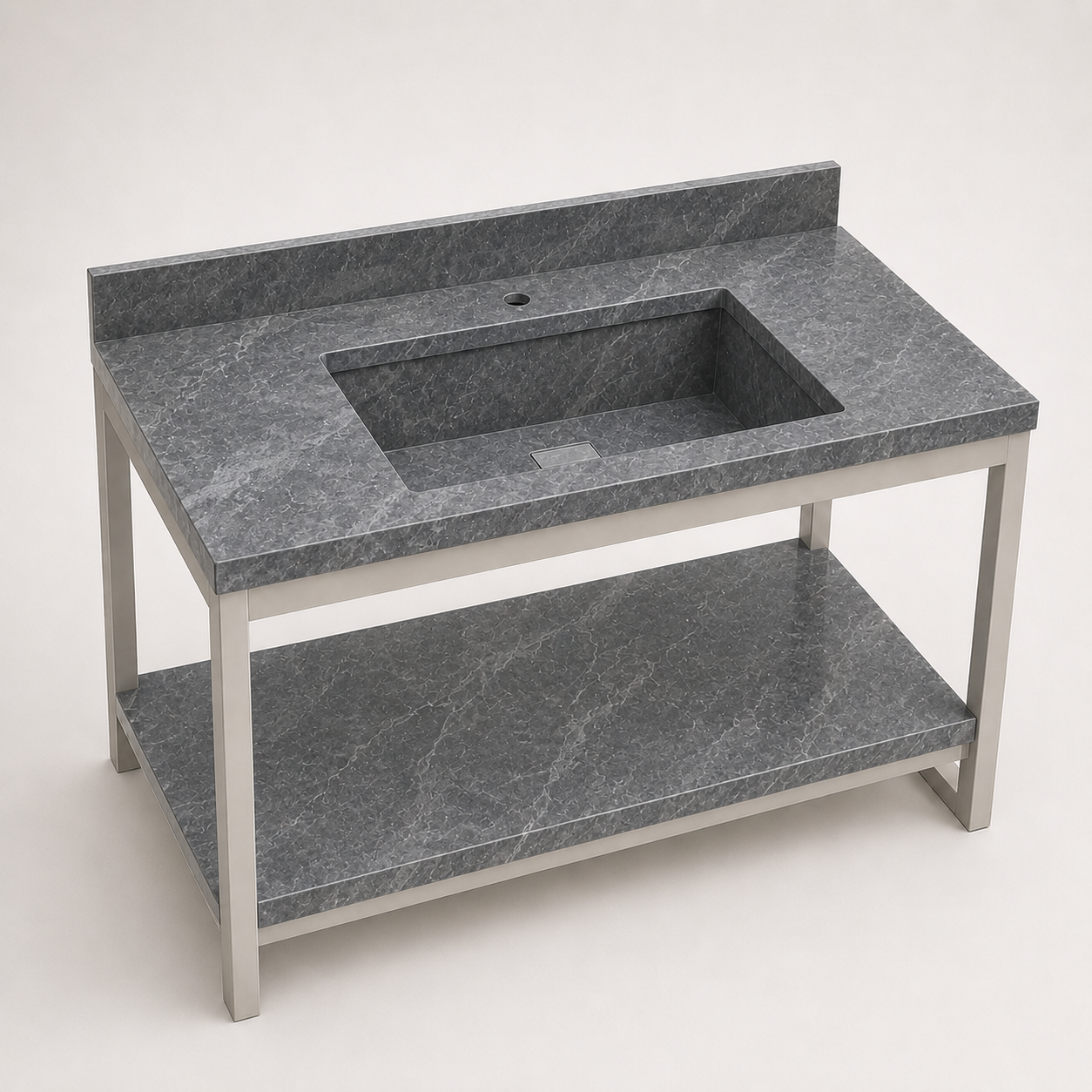 "The Boutique Console" - Integrated Console / Shelf Sink