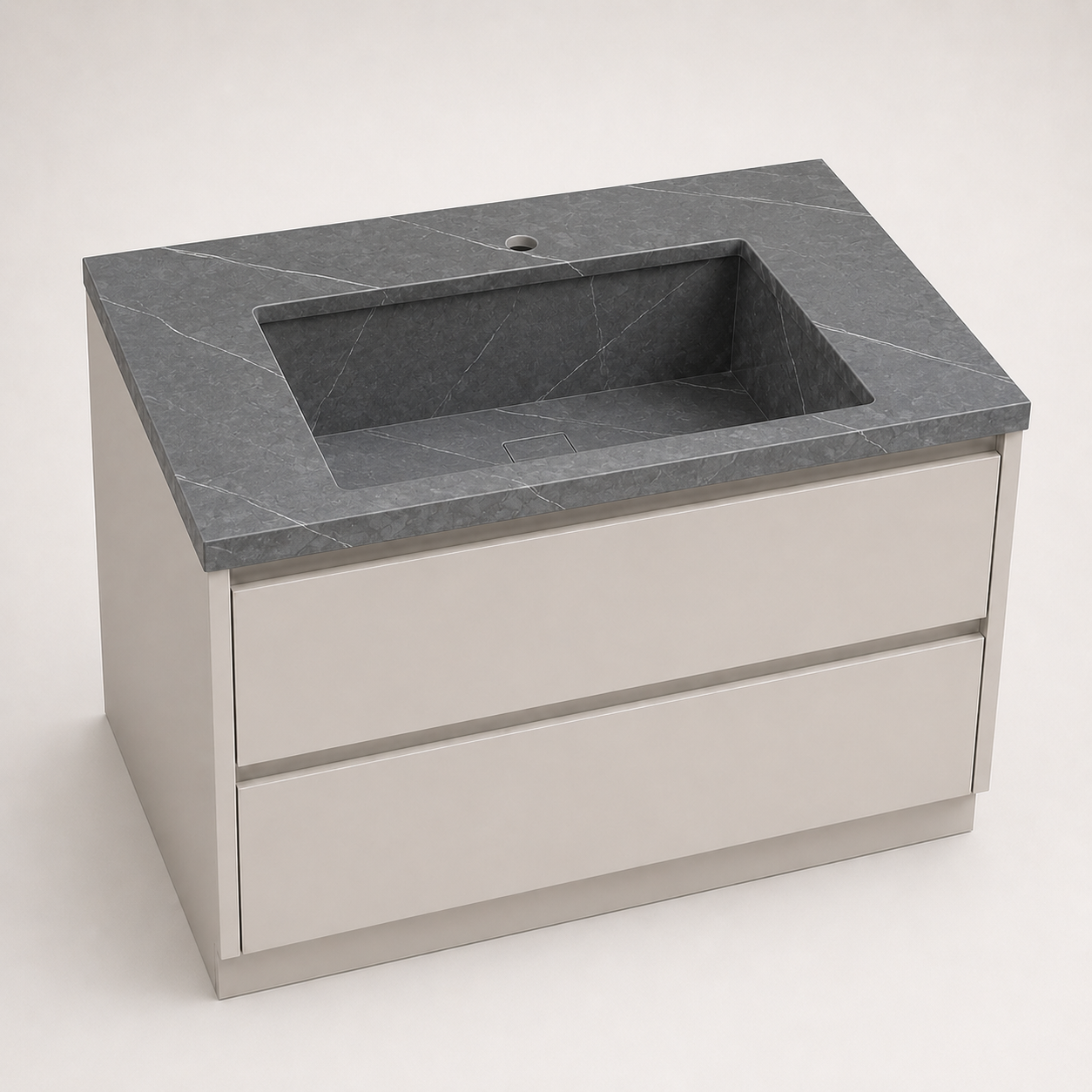 "The Seamless Kitchen" - Single-Bowl Seamless Sink